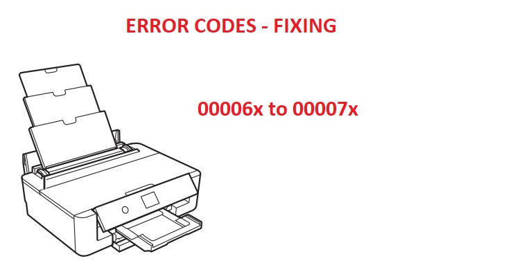Epson XP 15000 15010 15080 error code 00006x 00007x fix
